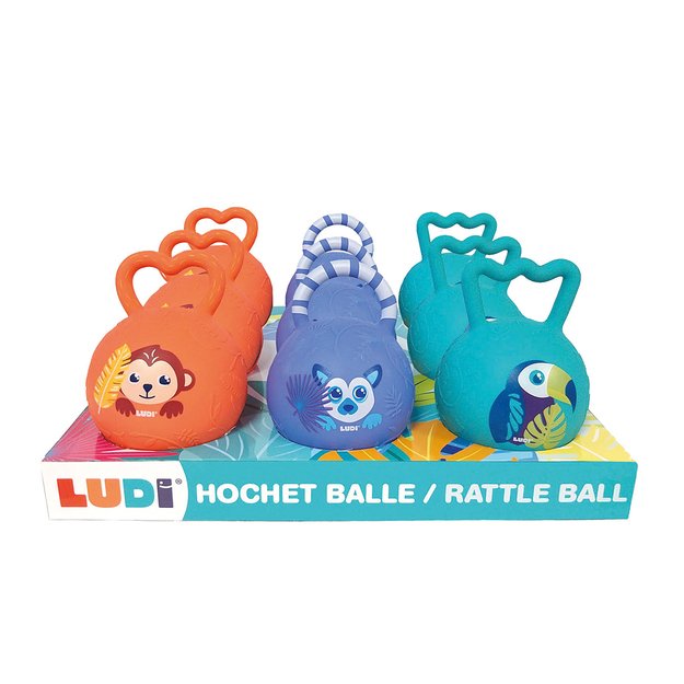 LUDI bumbiņa - grabulītis Džungļi 6