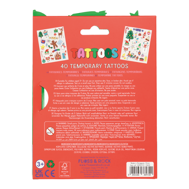 Temporary Tattoos, Christmas