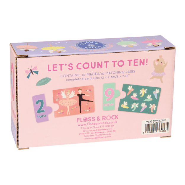 Educational toy-puzzle Count to Ten, Enchanted