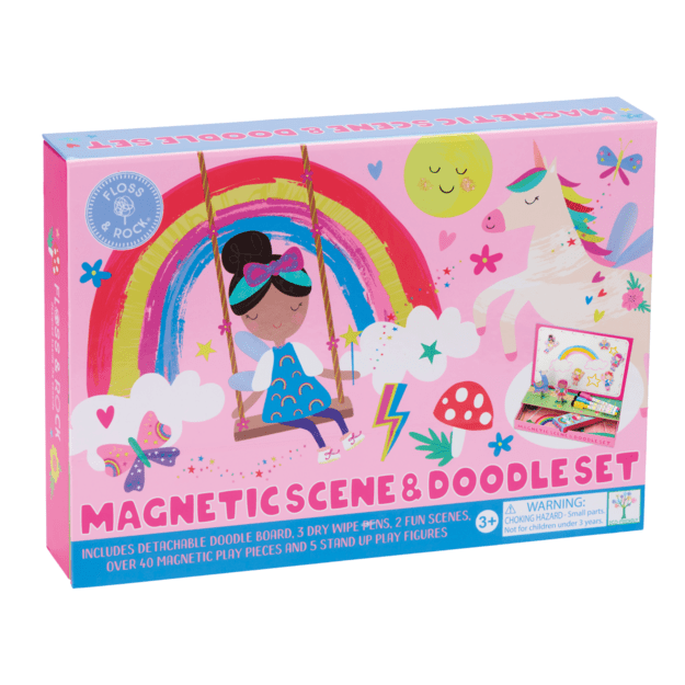 Magnetic Scene and Doodle Set, Rainbow Fairy 1