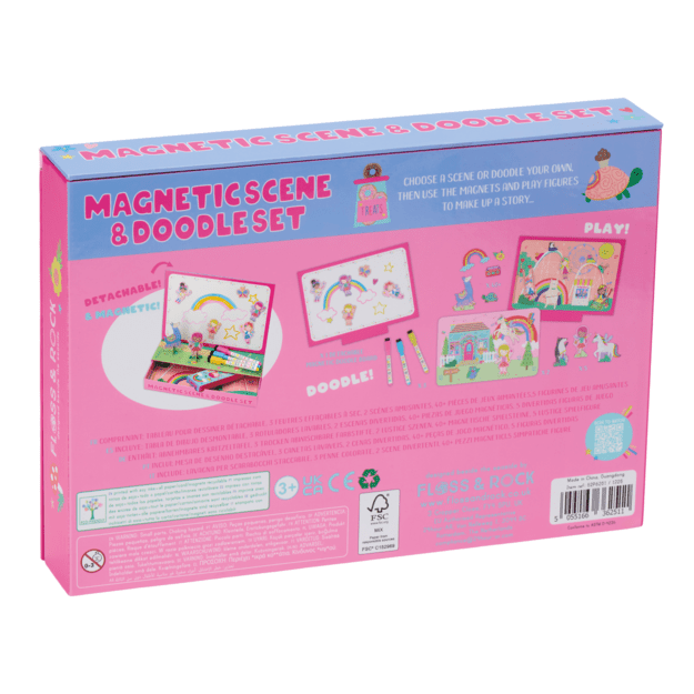Magnetic Scene and Doodle Set, Rainbow Fairy 2