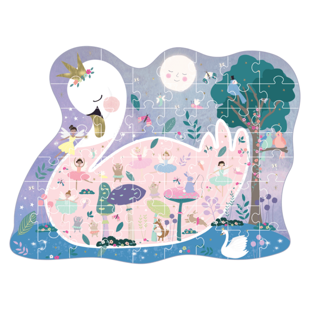 Shaped Jigsaw Puzzle, Enchanted, 60 pcs. 1