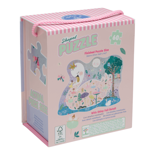 Shaped Jigsaw Puzzle, Enchanted, 60 pcs. 2