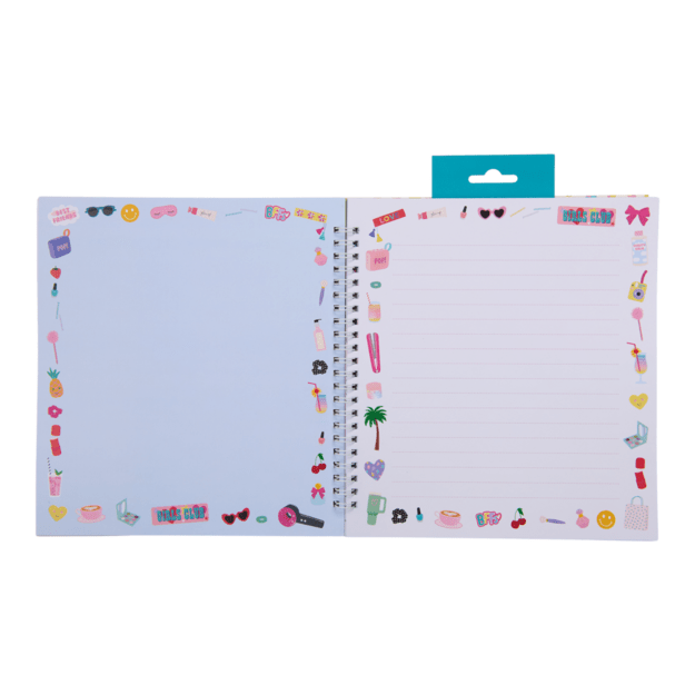 Dress Up Sticker Fun, Fashion Friends by the pool 3