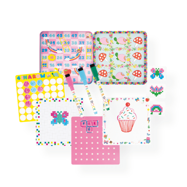 Magnetic Fun and Games Tin 6in1, Rainbow Fairy 1