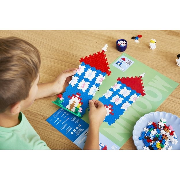 Plus Plus konstruktorius Troliai Mumiai Muminukų namas 4