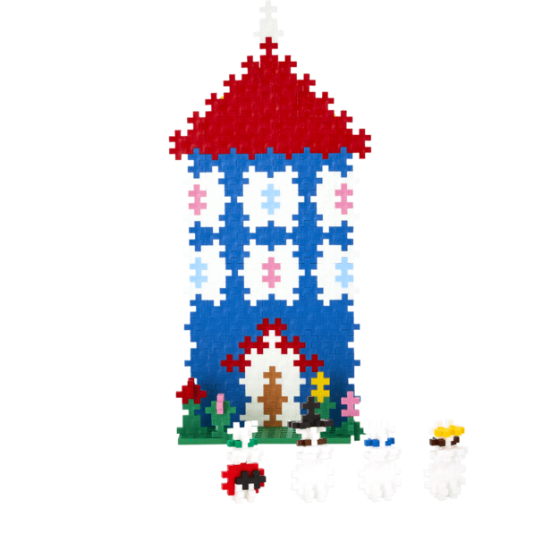 Plus Plus konstruktorius Troliai Mumiai Muminukų namas 1