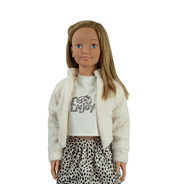 Arias nukk Carole valge jakiga, 105 cm 2
