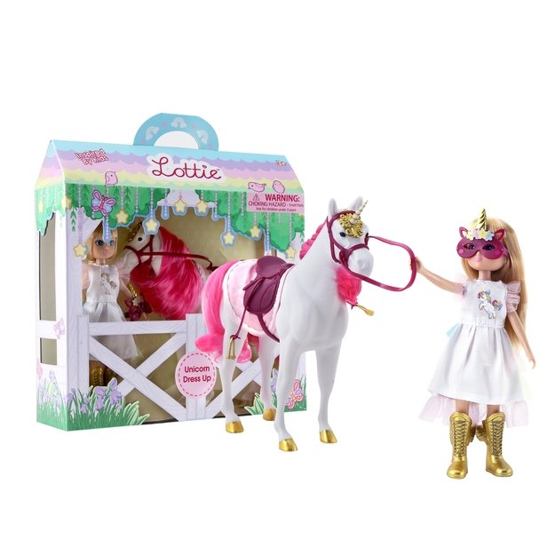 Lottie doll Unicorn Dress Up 1