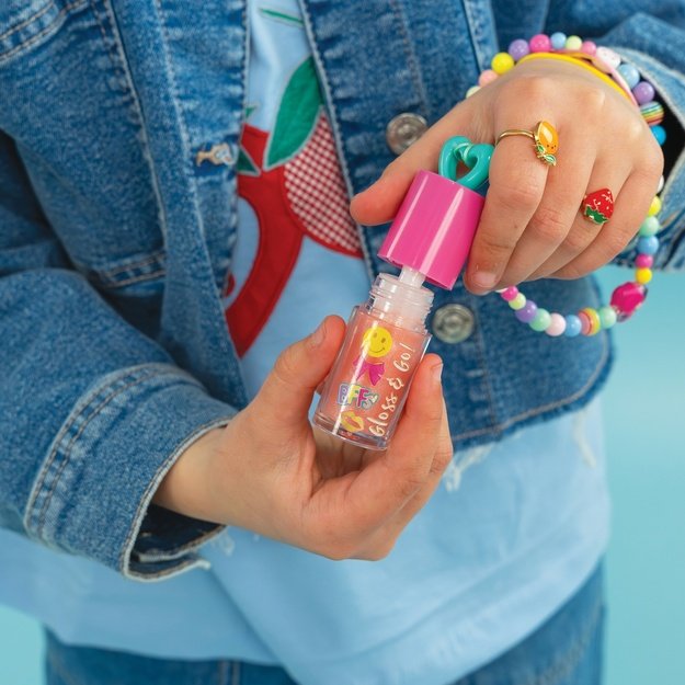 Lip Gloss & Charm Set