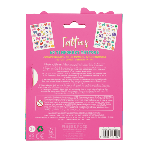 Temporary Tattoos, Fashion Friends