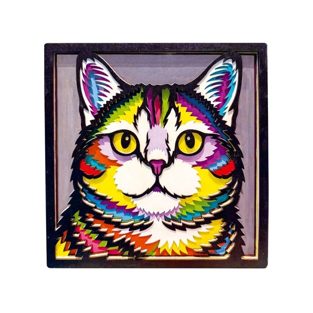 Splat Planet 3D puidust kunstikomplekt, KASS  2