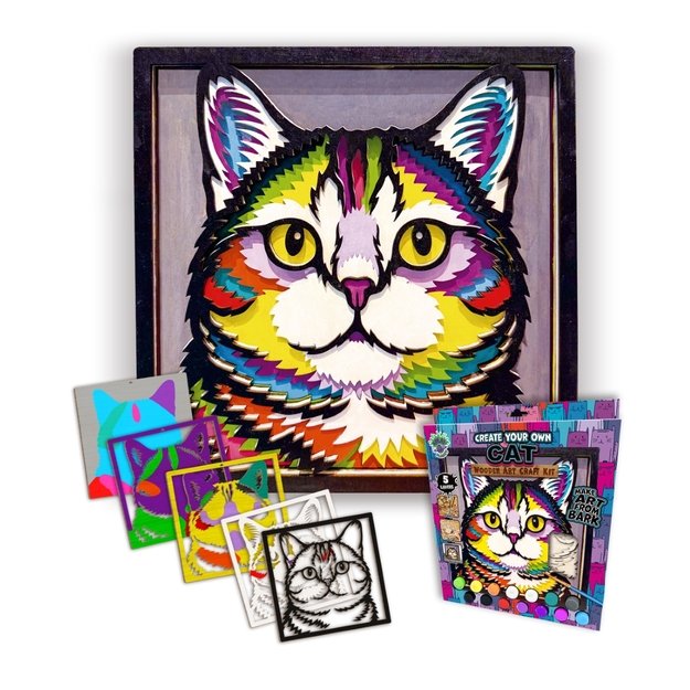 Splat Planet 3D puidust kunstikomplekt, KASS  5