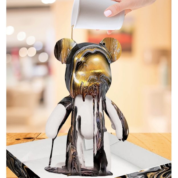 Marble Bear meisterduskomplektiga, metallik  5