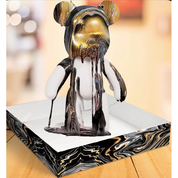 Marble Bear meisterduskomplektiga, metallik  6