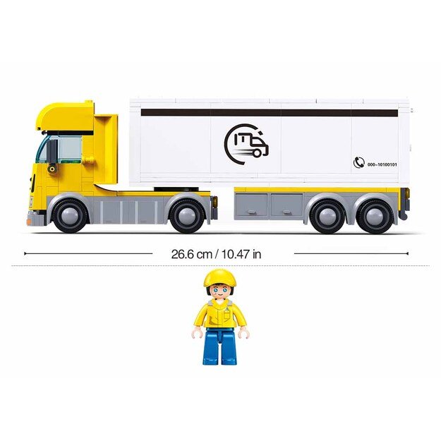 Sluban konstruktorius, Pristatymo sunkvežimis, 269 det. 2