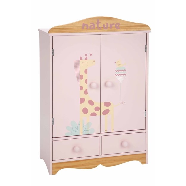 Arias nukuriiete lükandustega riidekapp, Loodus