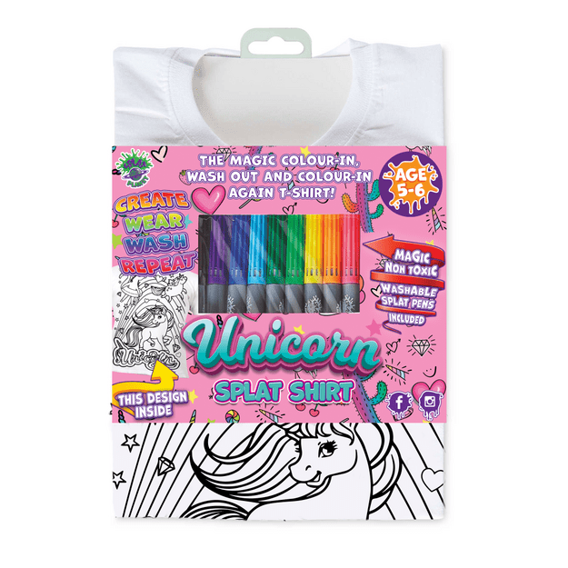 Splat Planet krekliņš ar flomāsteriem Vienradži 1