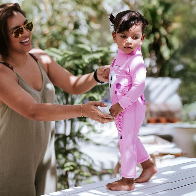 Maudymosi kostiumas, Rožinis Drakonas 3-4 m. 6