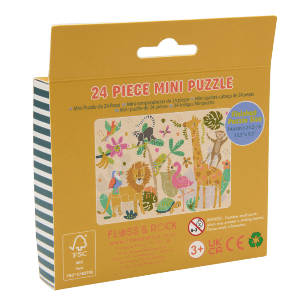 Mini Puzzle, Jungle, 24 pcs. 3