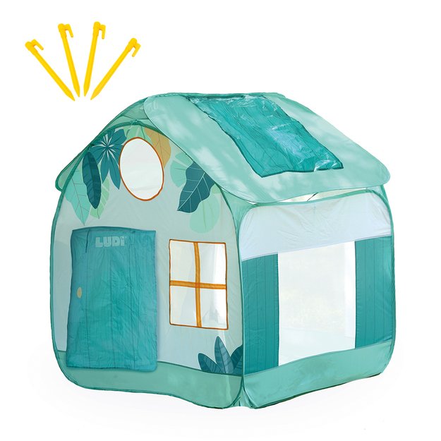 LUDI Ātri uzstādāma telts Mājiņa