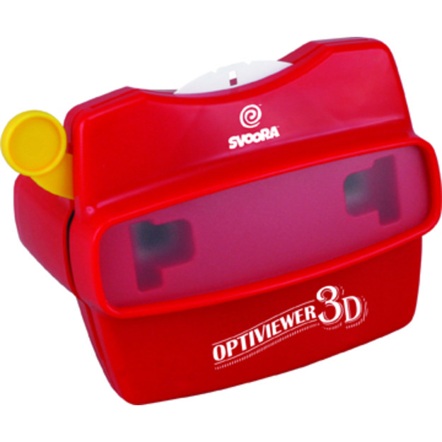 Svoora retro 3D brilles Optiviewer ar 2 diskiem 2