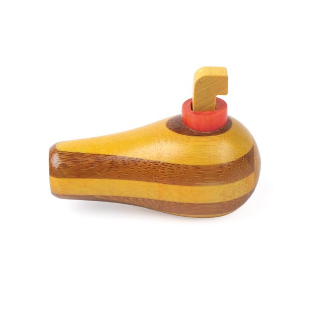 Svoora svilpīte putniņš, dzeltena krāsa 2