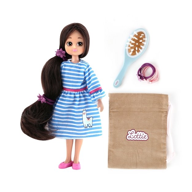Lottie doll with long hair 1