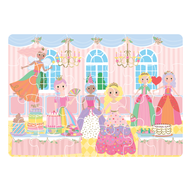 Mini Puzzle, Princess, 24 pcs. 2