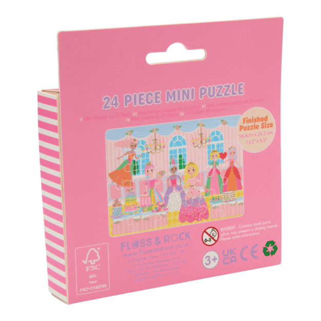Mini Puzzle, Princess, 24 pcs. 3