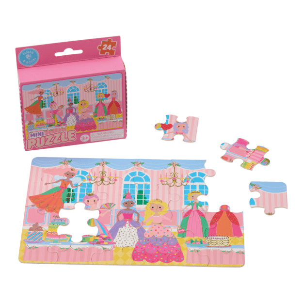 Mini Puzzle, Princess, 24 pcs.