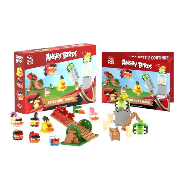 Plus Plus ehitusklotsid Angry Birds Slingshot Smash