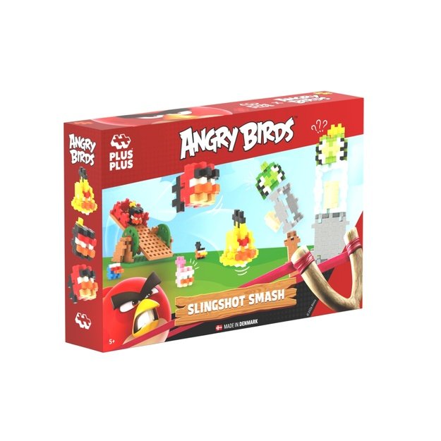 Plus Plus ehitusklotsid Angry Birds Slingshot Smash