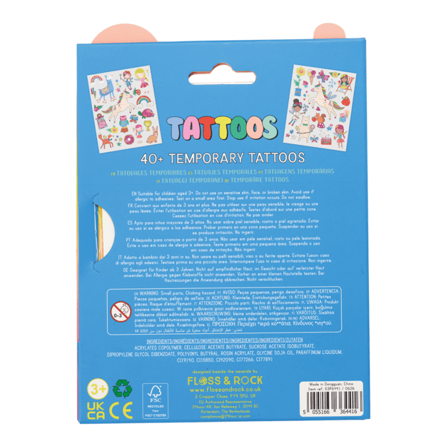 Temporary Tattoos, Rainbow Fairy