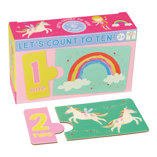 Educational toy-puzzle Count to Ten, Rainbow Fairy
