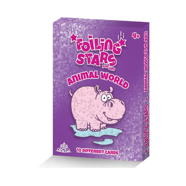 Red Castle kūrybinis rinkinys su folija, Safari