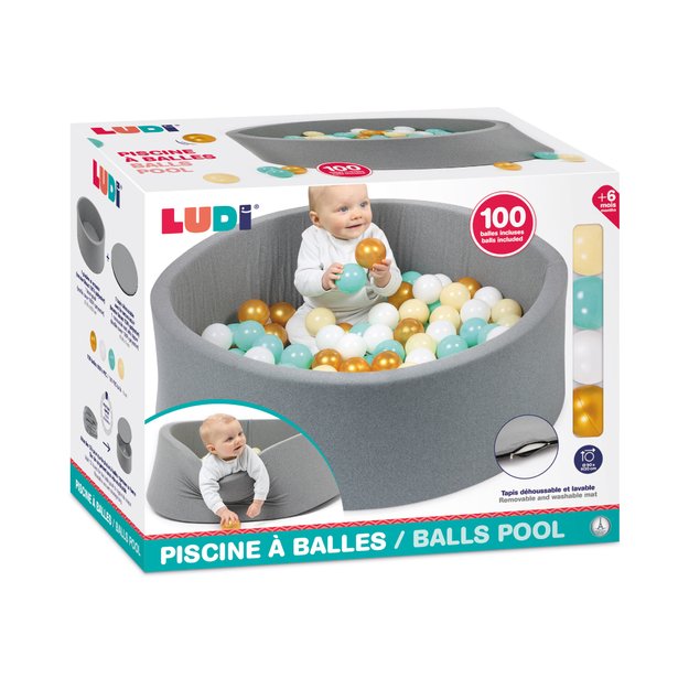 LUDI apvalus kamuoliukų baseinas 1