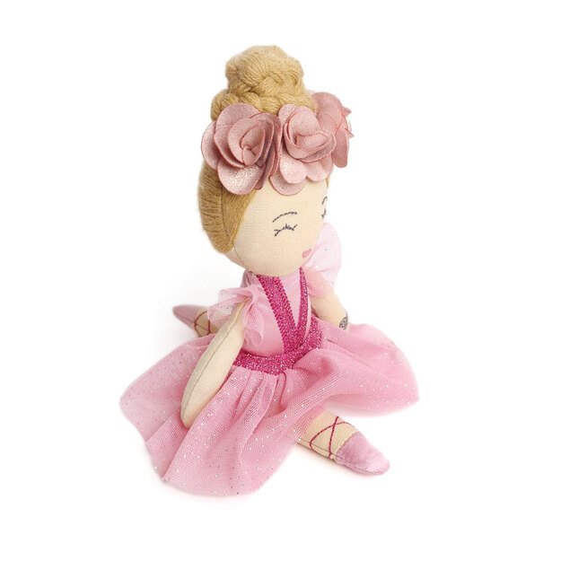 Svoora medžiaginė lėlė balerina, 20 cm 3