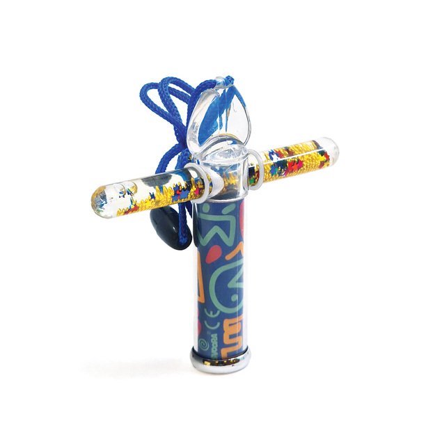 Svoora kaleidoskopas su tūbele, Margi raštai, 10 cm 2