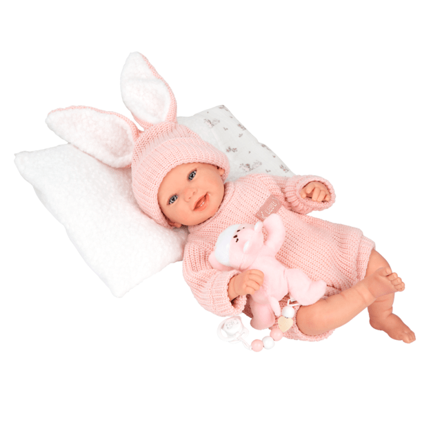 Arias Reborn nukk roosa riietega, Lucia, 45 cm 2