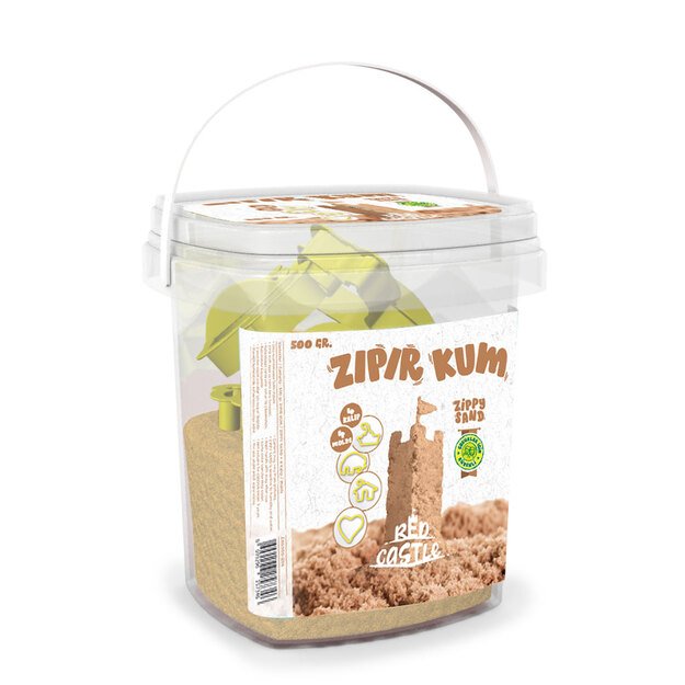 Red Castle modelling sand, natural colour 500 g