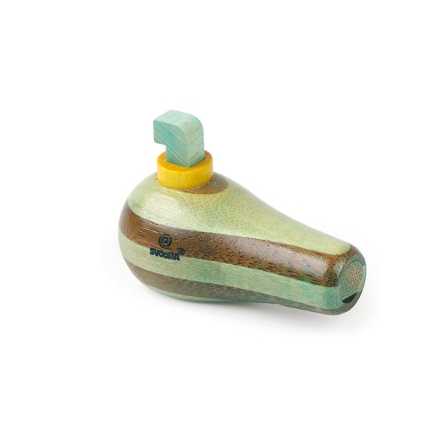 Svoora svilpīte putniņš, zaļā krāsa