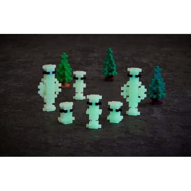 Plus Plus konstruktorius Troliai Mumiai Muminukų slėnis, violetinis lagaminas 7