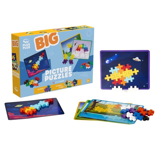 Plus Plus ehitusklotsid BIG Pildipusled