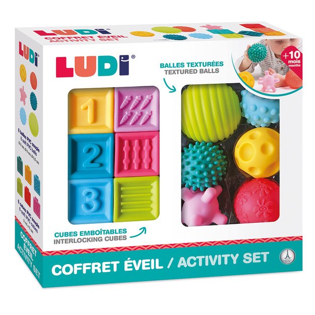 LUDI ankstyvasis ugdymas - kamuoliukai ir kaladėlės