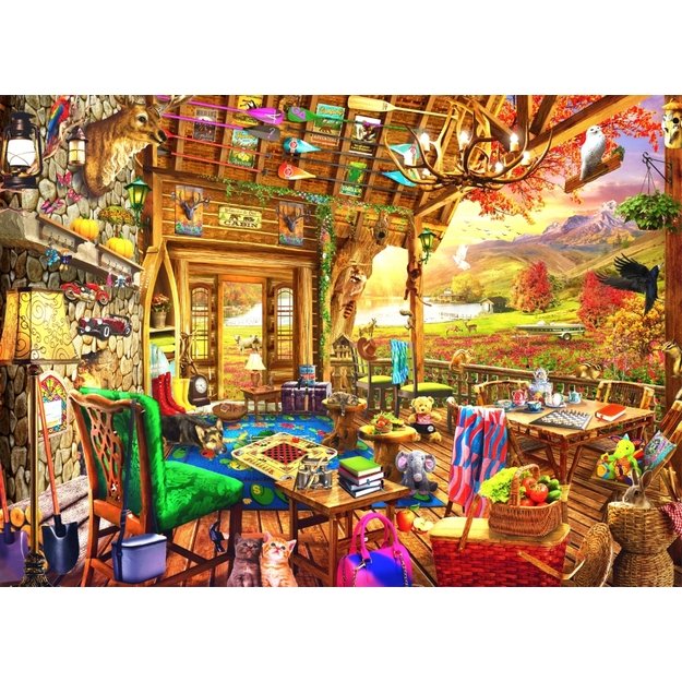 Brain Tree dėlionė, Jauki veranda, 1000 det. 1