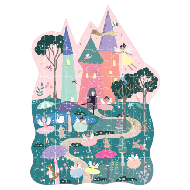 Shaped Jigsaw Puzzle, Enchanted, 120 pcs. 1