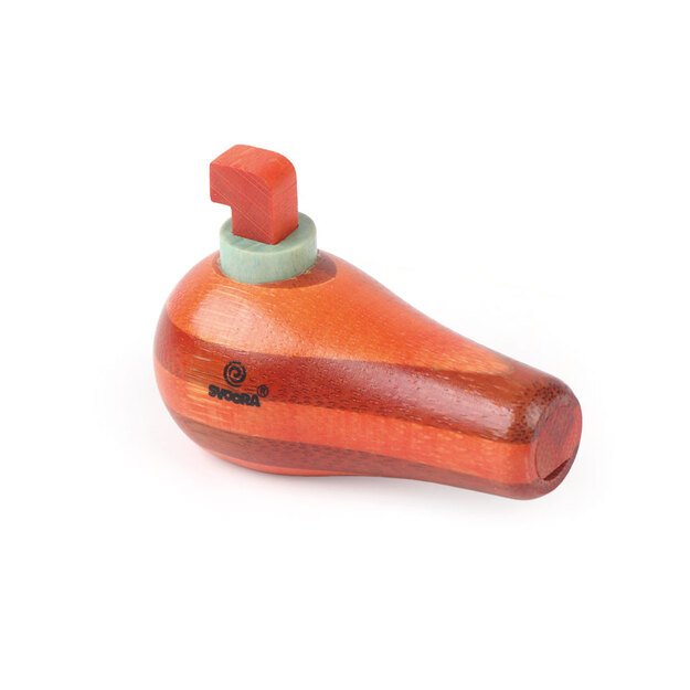 Svoora svilpīte putniņš, sarkanā krāsa 2