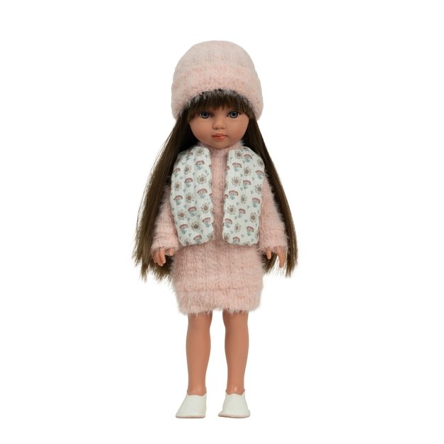 Arias nukk Carlota kohevas kleidis, 36 cm