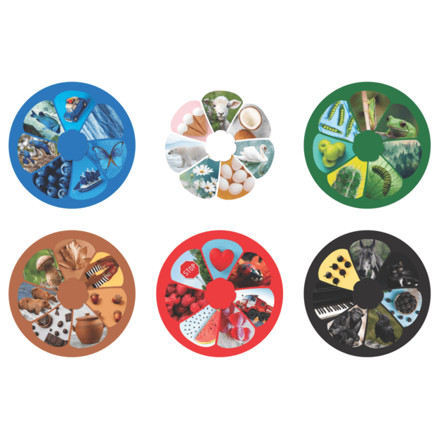 Lavinanti dėlionė COLOURS, 3-6 metų vaikams 2